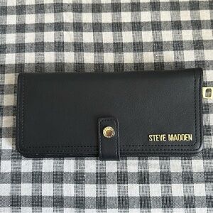 Steve Madden Ballen Bifold Wallet Black